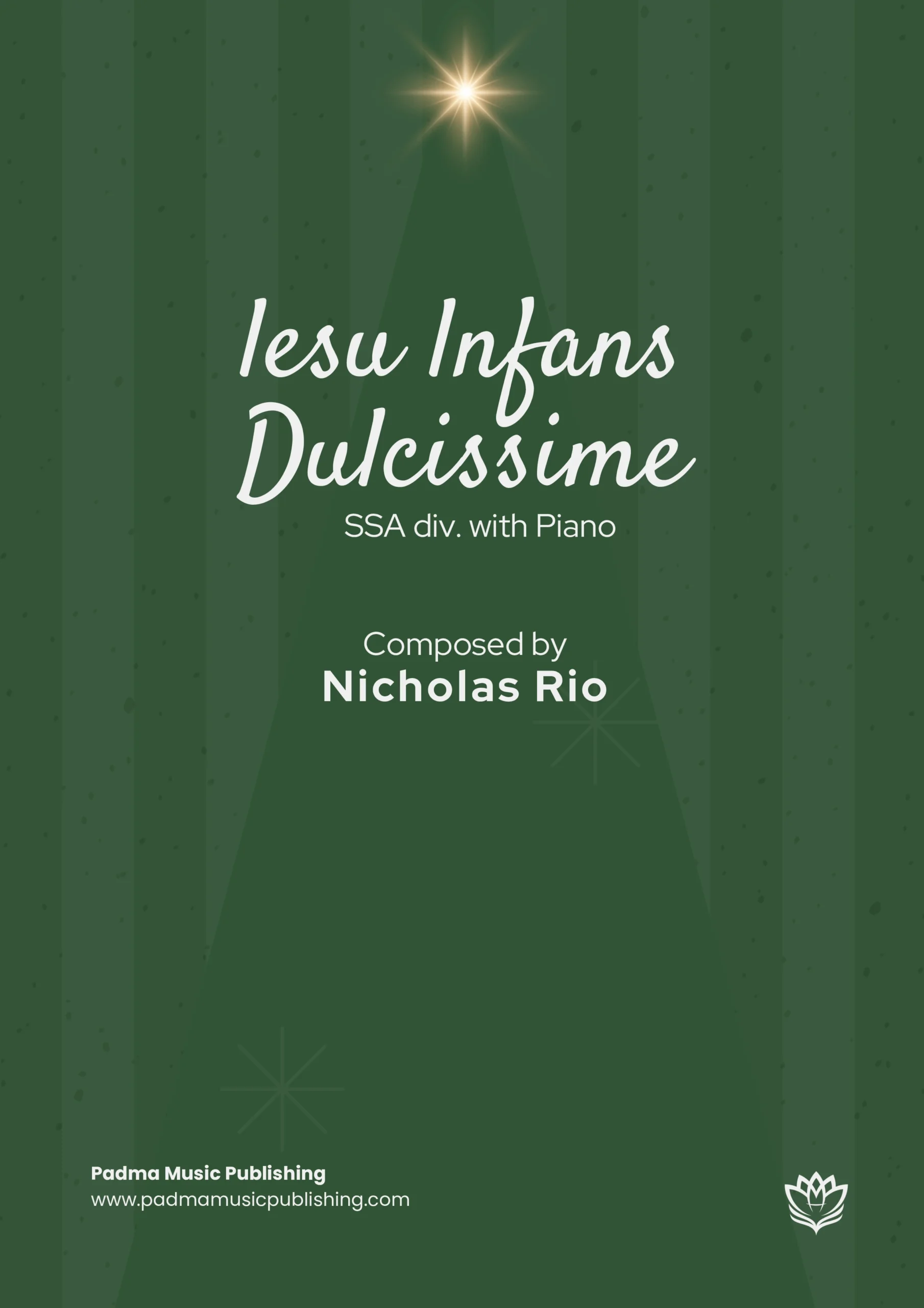 Iesu Infans Dulcissime (Nicholas Rio) PREVIEW cover