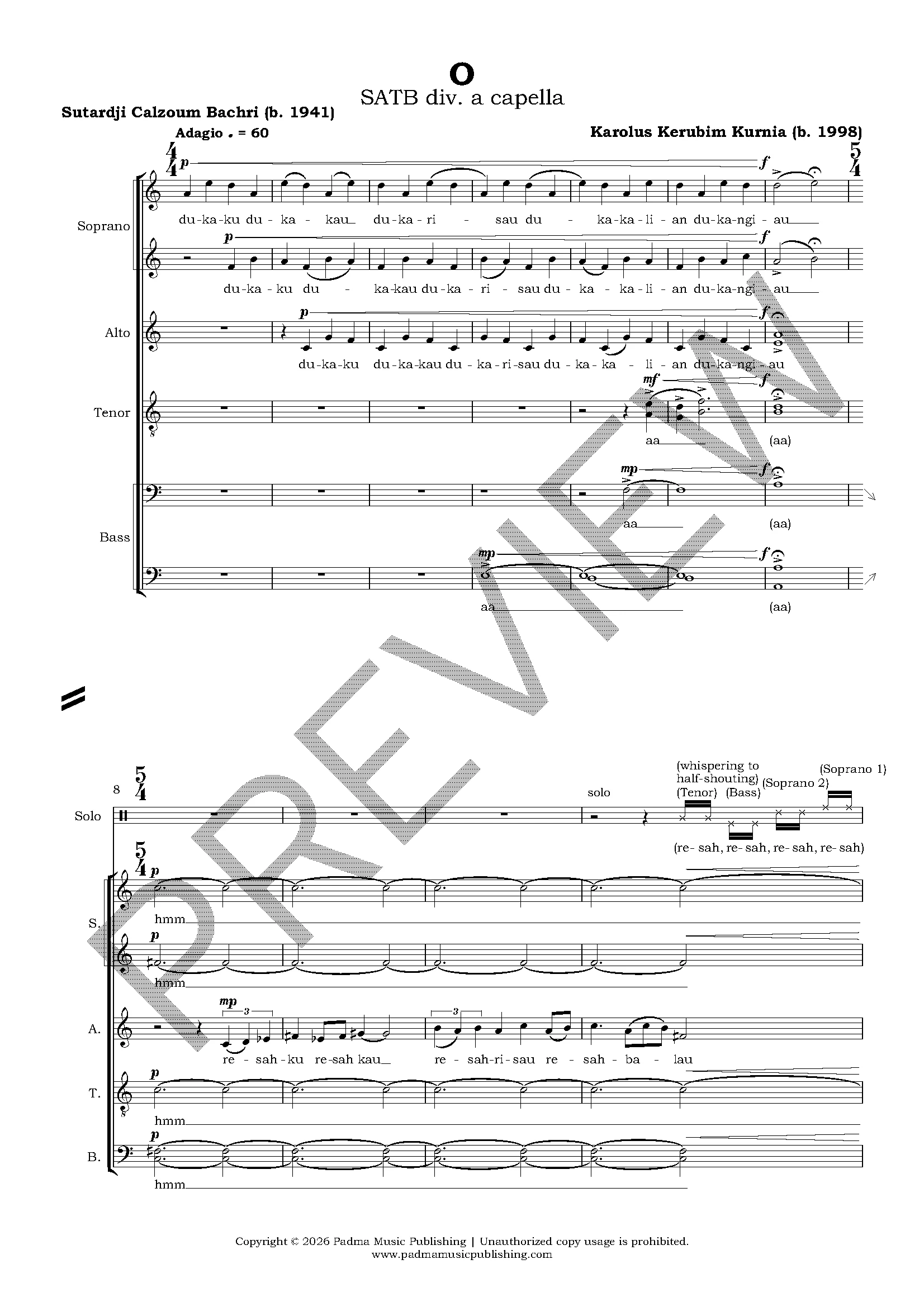 O (SATB div.) - Gambar 2