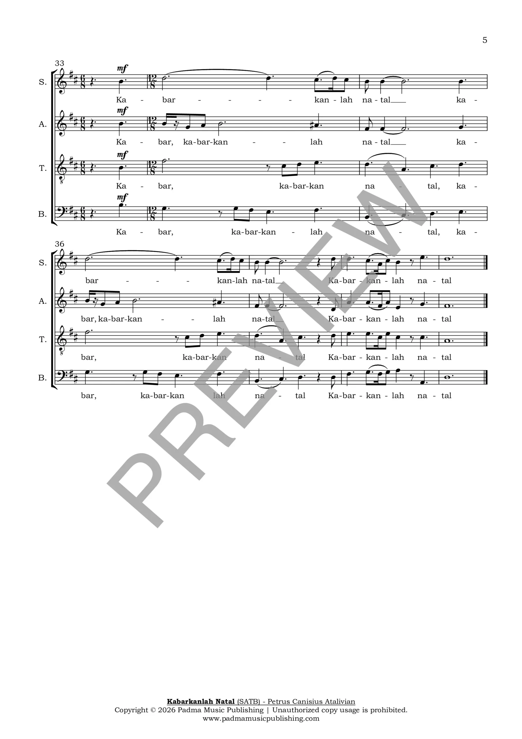 Kabarkanlah natal preview 3