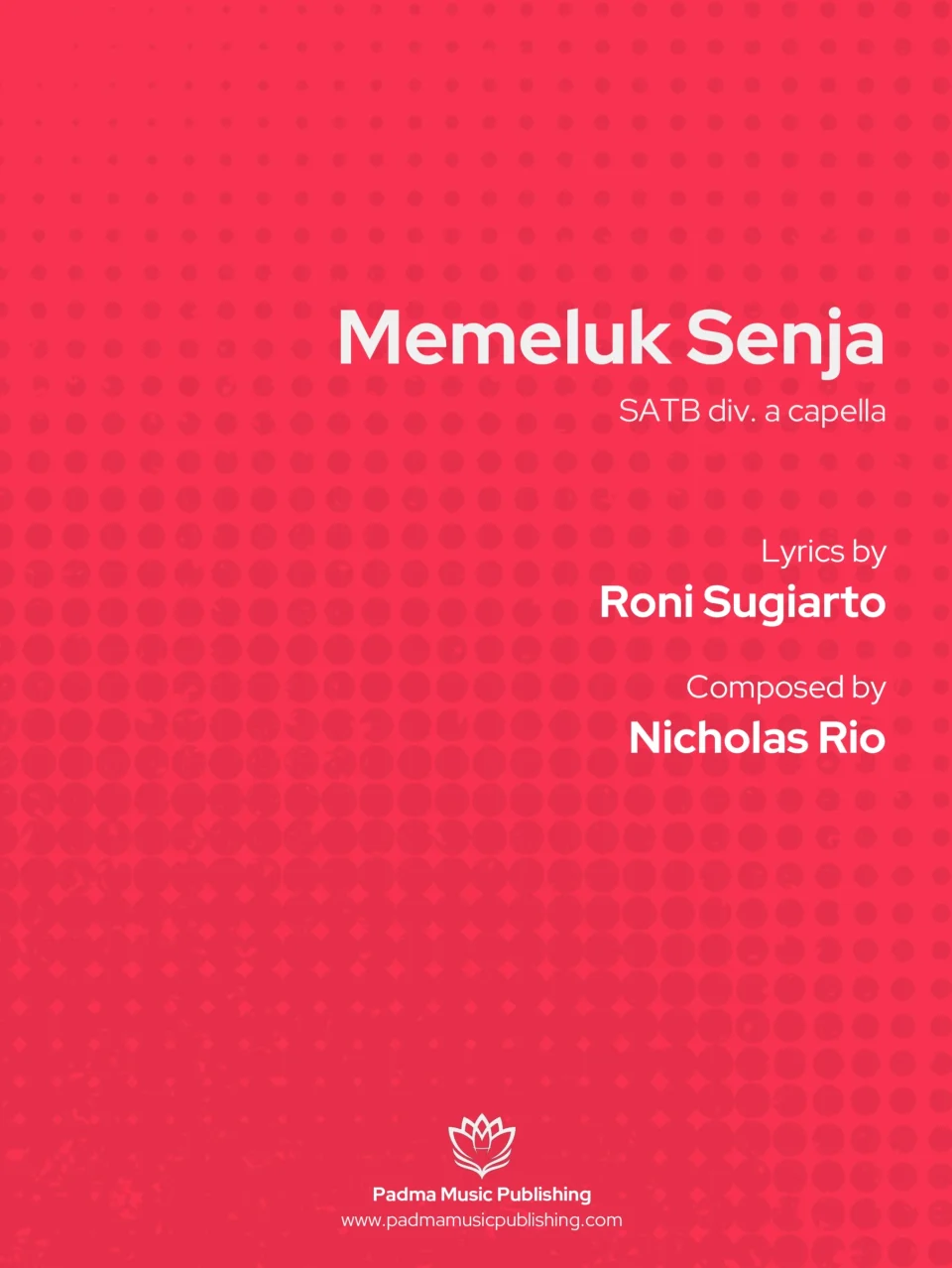 Memeluk Senja SATB cover