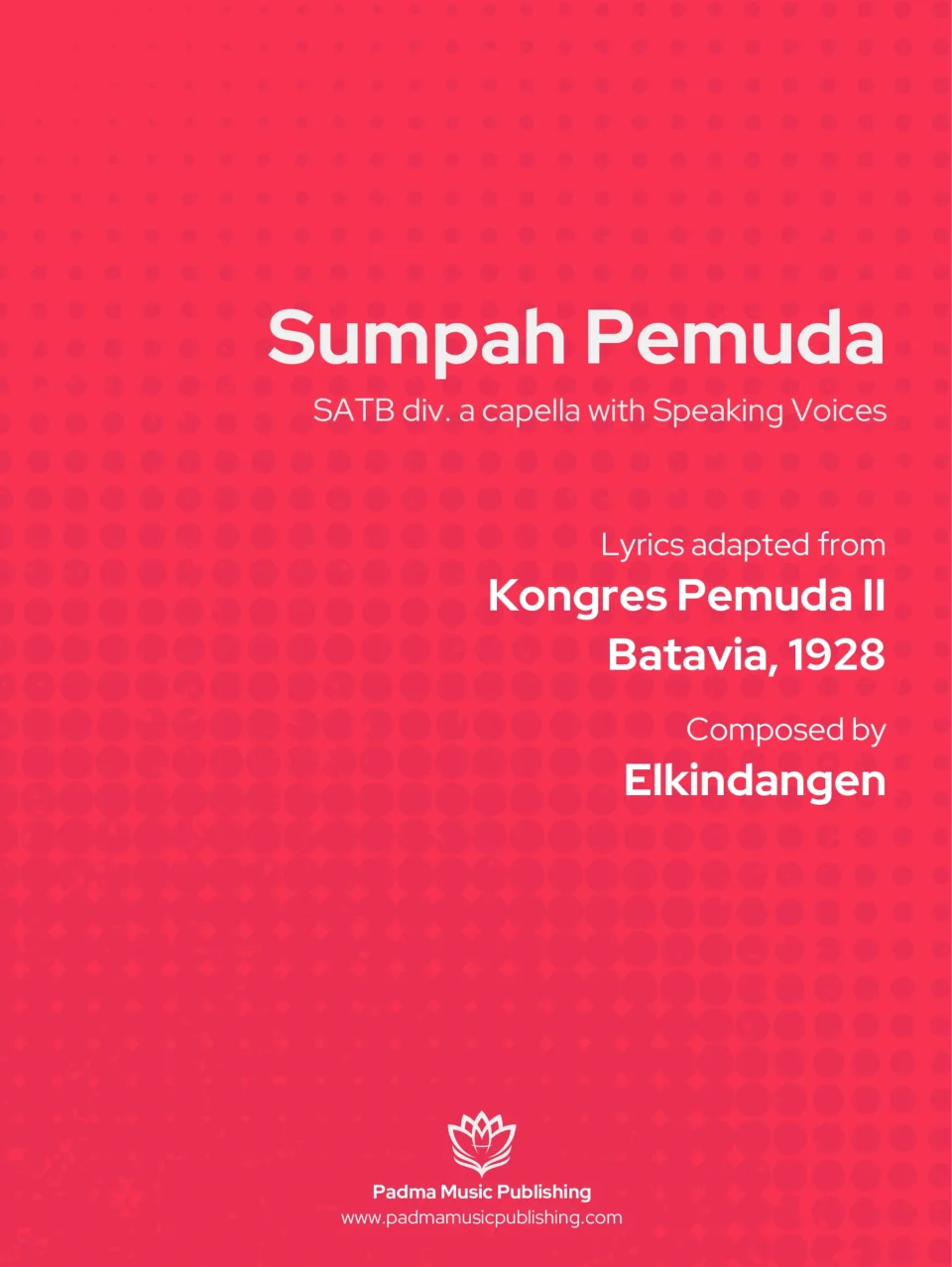Sumpah Pemuda cover