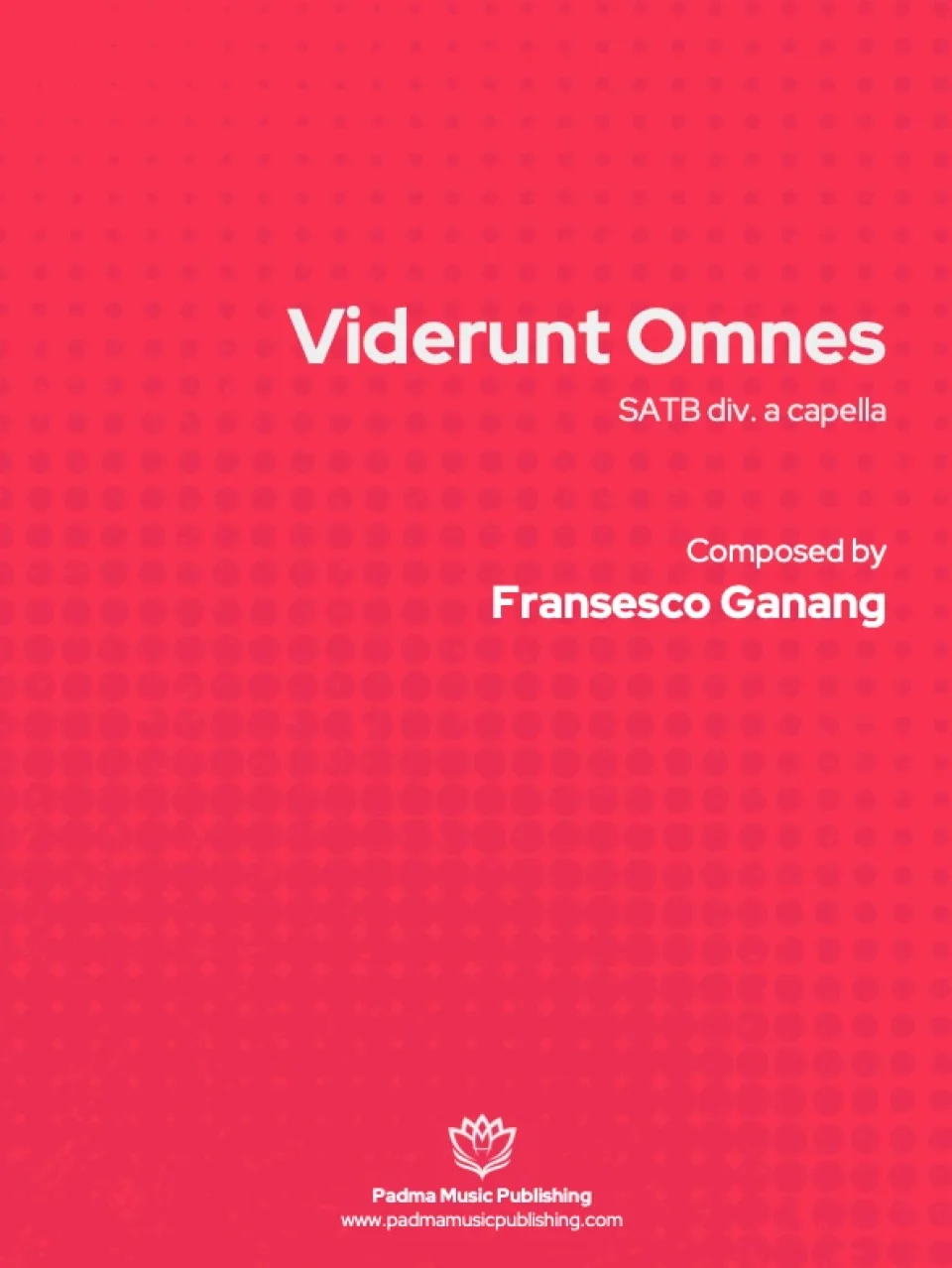 Viderunt Omnes - Fransesco Ganang COVER