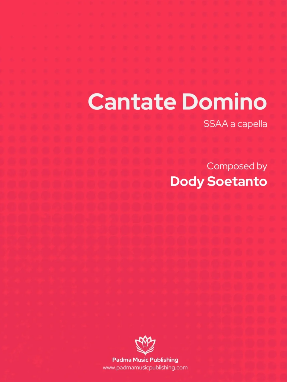 Cantate Domino SSAA Cover PREVIEW